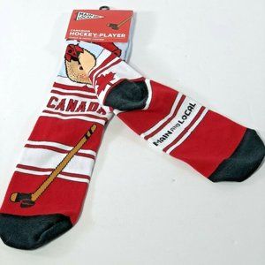 Main & Local Canadian Adult One Size Crew Socks